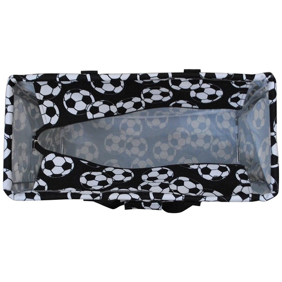 ⚽️⚽️⚽️Soccer print Mega utility tote bag ⚽️⚽️⚽️ - Picture 2 of 2